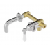 Bath Spout - Retro Style Vintage Wall Mount Single Handle Chrome Bathroom Sink Faucet